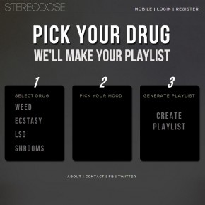 Stereodose: Streaming Radio for Psychonauts