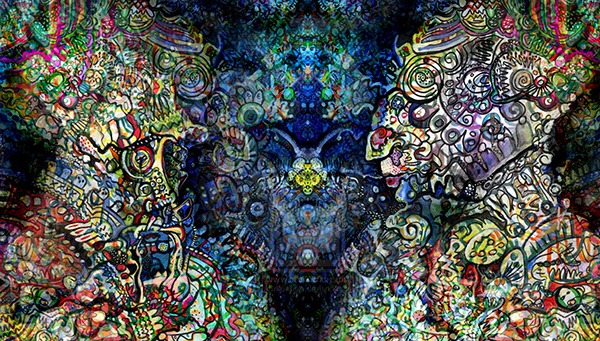 Ayahuasca Vision by Theodore Holdt