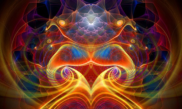 Spiralling Within, a fractal artwork created by the author