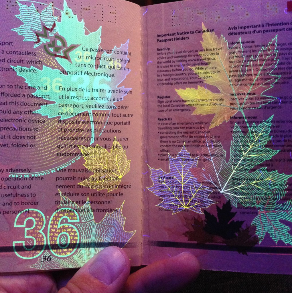 Canadian passport