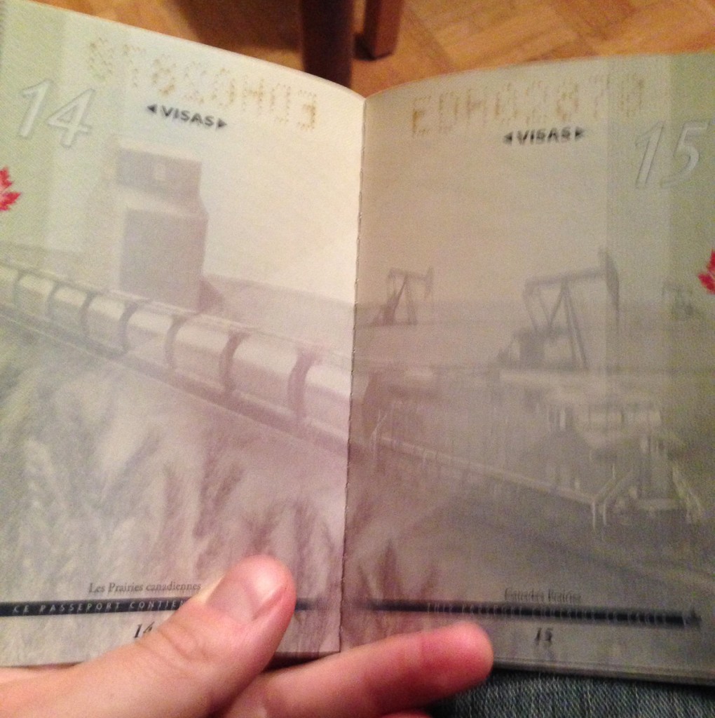 Canadian passport