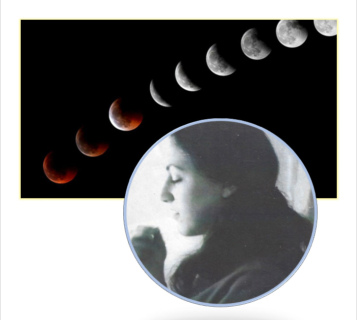 Claudia Miriam Reed and lunar eclipse